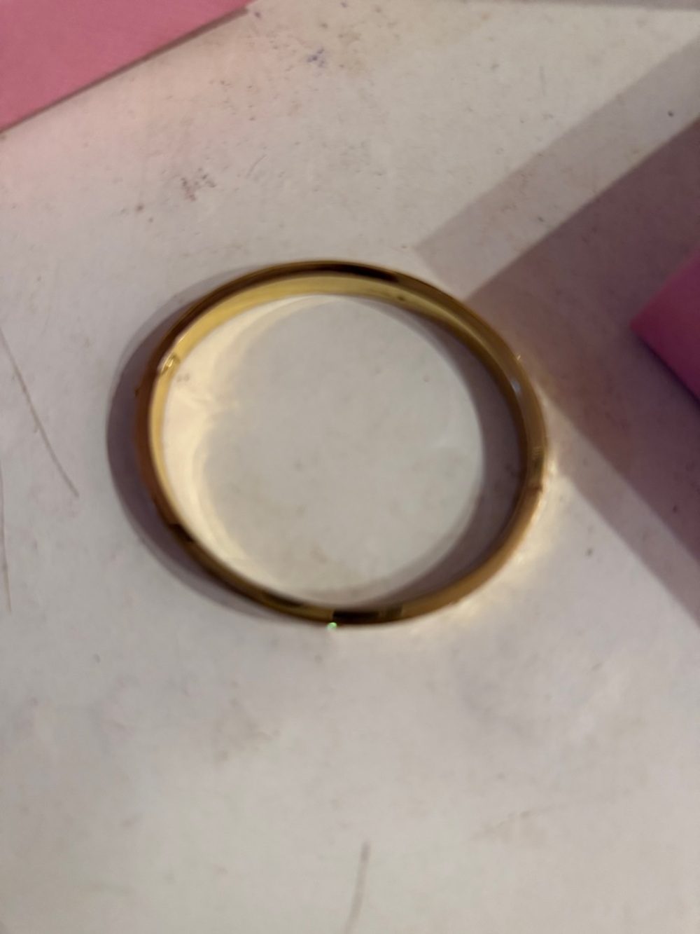 Coach Outlet Signature Hinged Bangle Bracelet - Picture 2 of 3